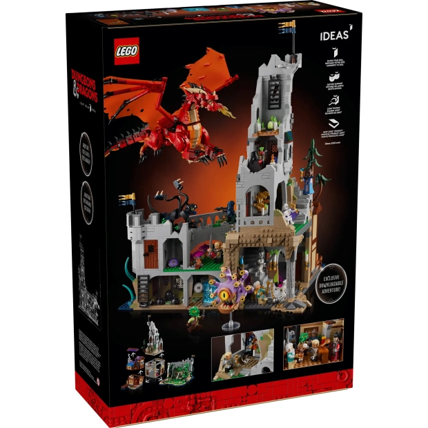 LEGO Ideas 21348 Dungeons & Dragons: Opowieść czerwonego smoka