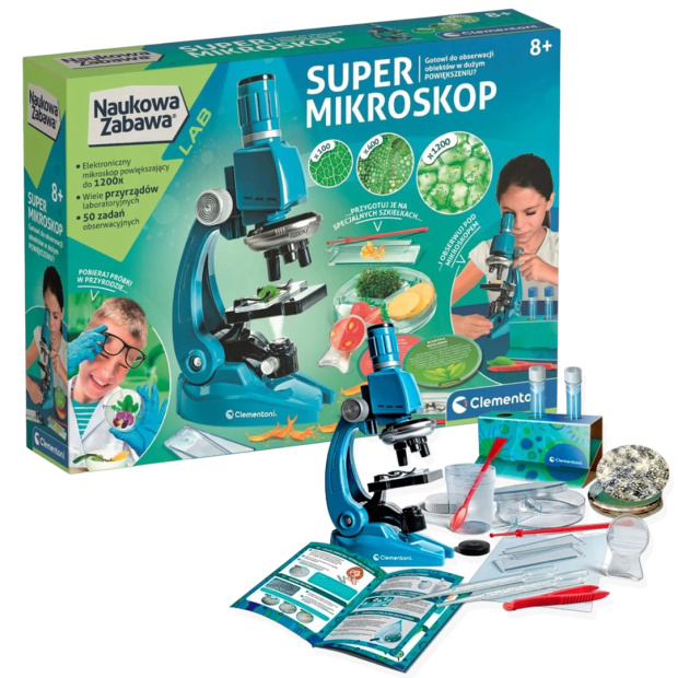 CLEMENTONI Super mikroskop 50755