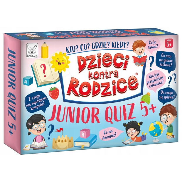 Dzieci kontra rodzice Junior Quiz 5+