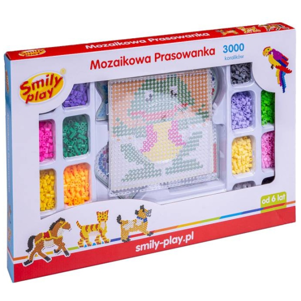 SMILY PLAY mozaikowa prasowanka 6 lat+