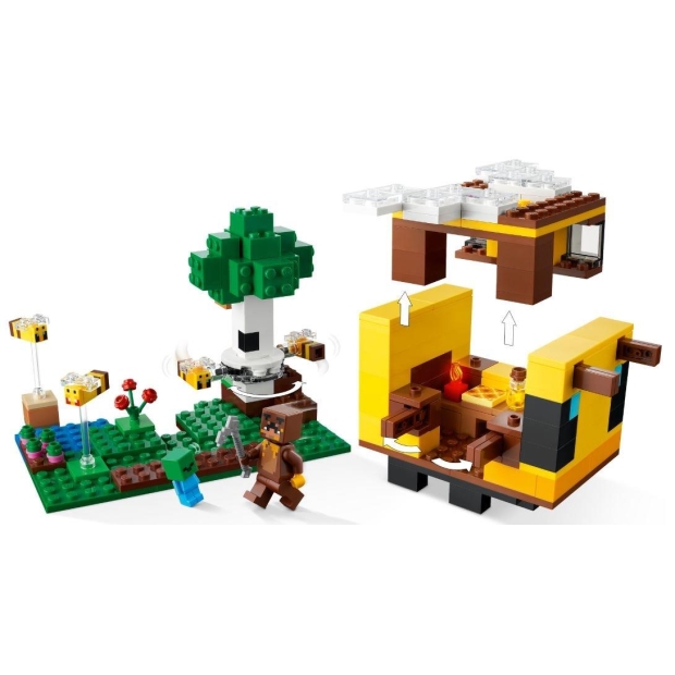 LEGO Minecraft 21241 Pszczeli ul-8350811