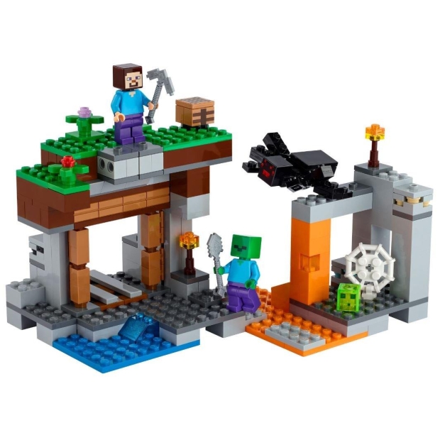 LEGO Minecraft 21166 Opuszczona kopalnia-8351038