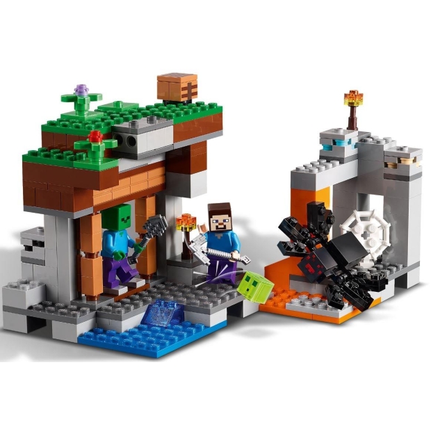 LEGO Minecraft 21166 Opuszczona kopalnia-8351039