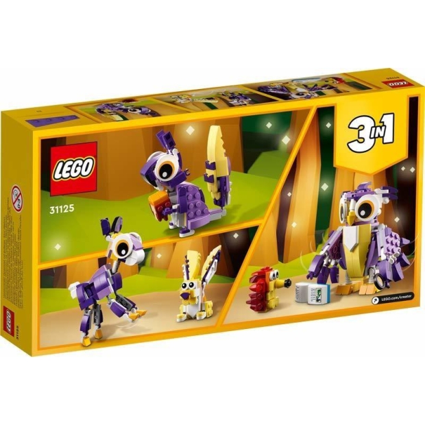 LEGO Creator 31125 Fantastyczne leśne stworzenia-8351050