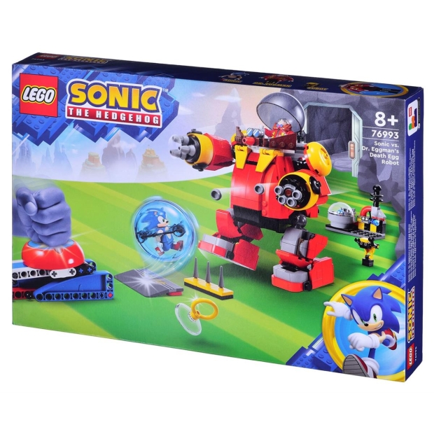 LEGO 76993 SONIC THE HEDGEHOG Sonic kontra dr. Eggman i robot Death Egg p4