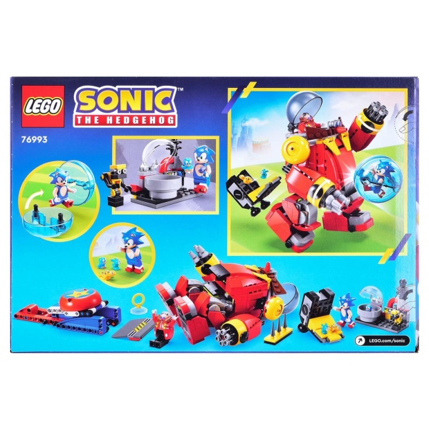 LEGO 76993 SONIC THE HEDGEHOG Sonic kontra dr. Eggman i robot Death Egg p4-8351277