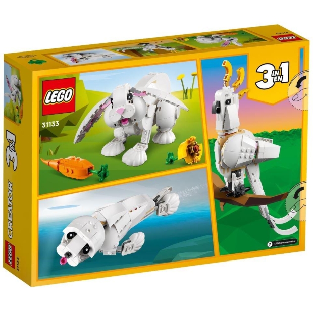 LEGO Creator 31133 Biały królik-8352149