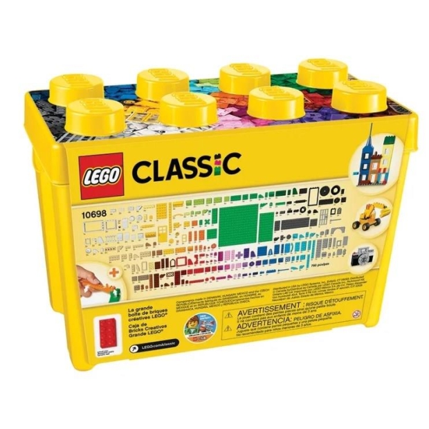 LEGO Classic 10698 Kreatywne klocki duże pudełko-8352364