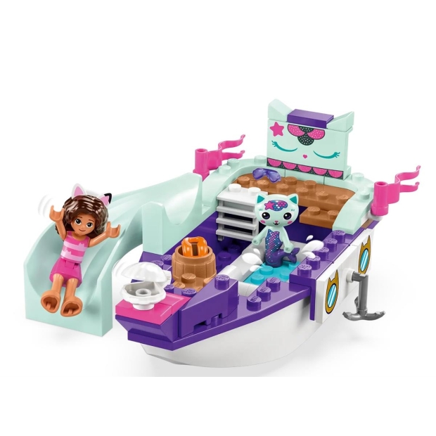 LEGO Gabby's Dollhouse 10786 Statek i spa Gabi i Syrenkotki-8352455