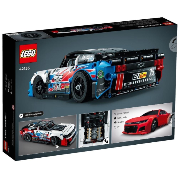 LEGO Technic 42153 Nowy Chevrolet Camaro ZL1 z serii NASCAR-8352559