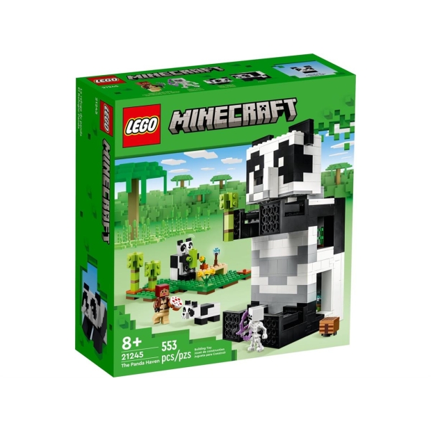 LEGO Minecraft 21245 Rezerwat pandy