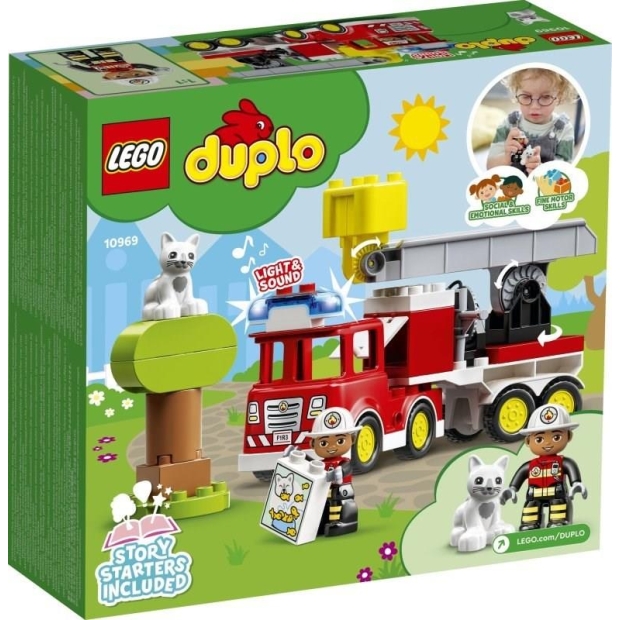 LEGO DUPLO 10969 Wóz strażacki-8352793