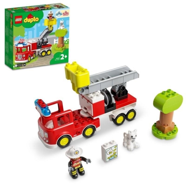 LEGO DUPLO 10969 Wóz strażacki-8352795