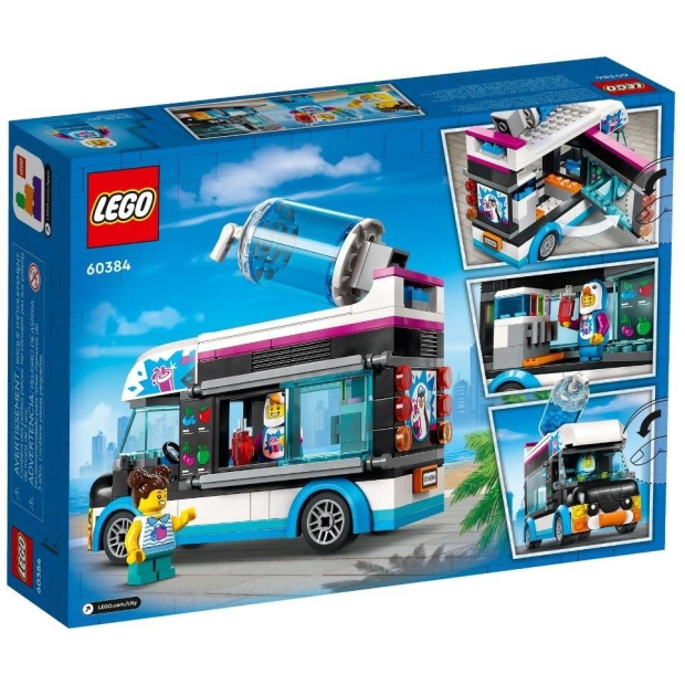 LEGO City 60384 Pingwinia furgonetka ze slushem-8352804