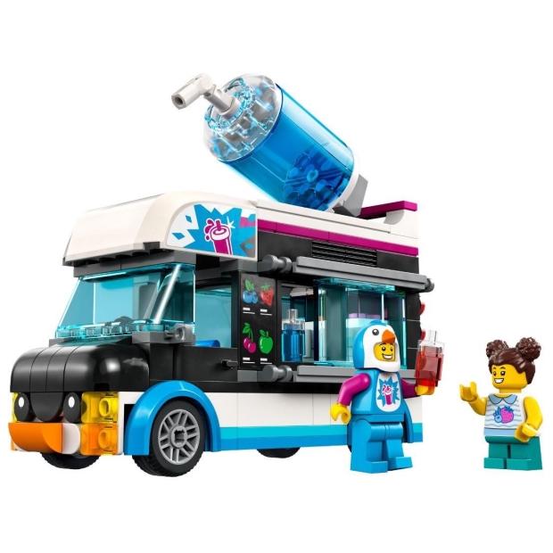 LEGO City 60384 Pingwinia furgonetka ze slushem-8352805