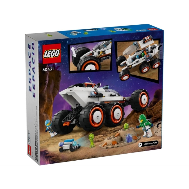 LEGO City 60431 Kosmiczny łazik i badanie życia w kosmosie-8352811