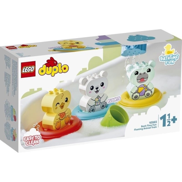 LEGO DUPLO 10965 Zabawa w kąpieli: pływający pociąg ze zwierzątkami