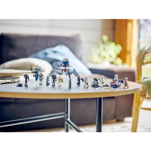 LEGO Star Wars 75372 Zestaw bitewny z żołnierzem armii klonów™ i droidem bojowym™-8352918