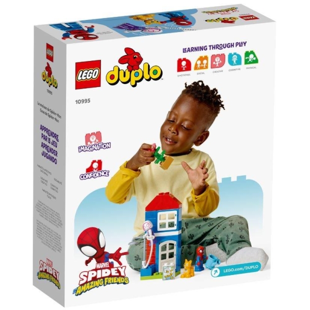 LEGO DUPLO 10995 Super Heroes Spider-Man zabawa w dom-8352942