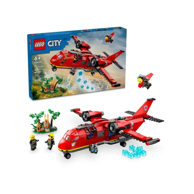 LEGO City 60413 Strażacki samolot ratunkowy-8353063