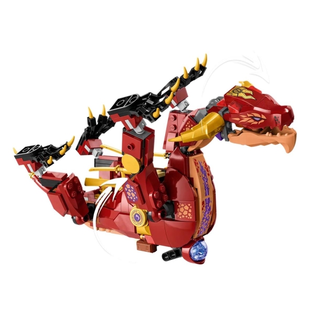 LEGO Ninjago 71793 Lawowy smok zmieniający się w falę ognia-8353152