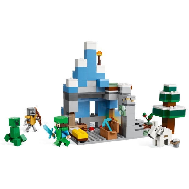 LEGO Minecraft 21243 Ośnieżone szczyty-8353418