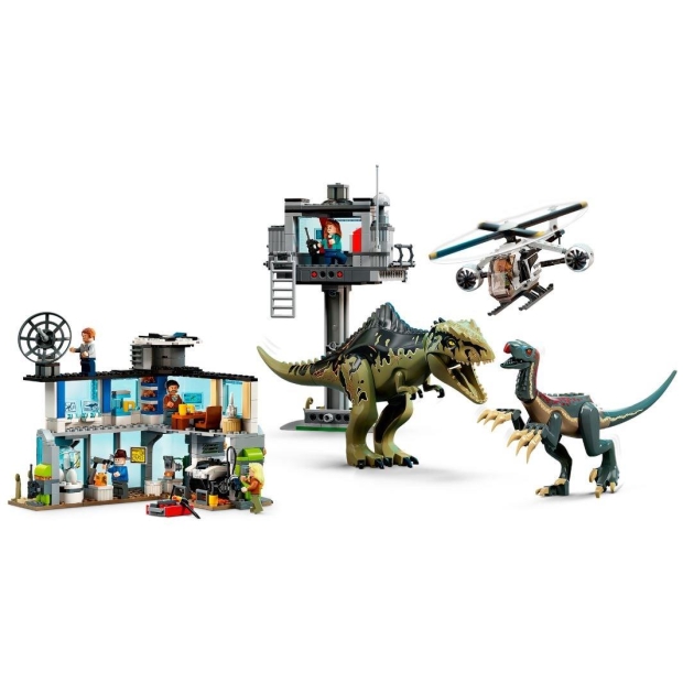 LEGO Jurassic World 76949 Atak giganotozaura i terizinozaura-8353636