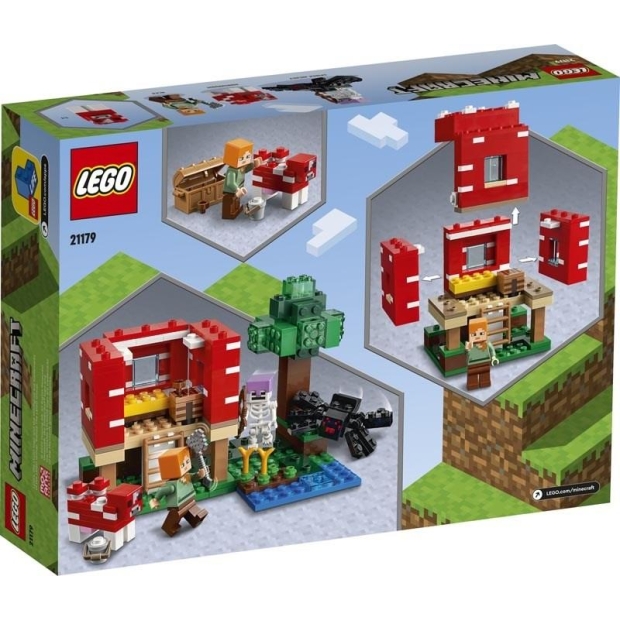 LEGO Minecraft 21179 Dom w grzybie-8353795