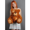 Miś TEDDY 60cm brązowy-8424366