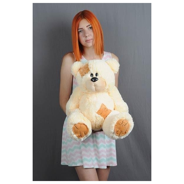 Miś TEDDY 60cm kremowy-8424357