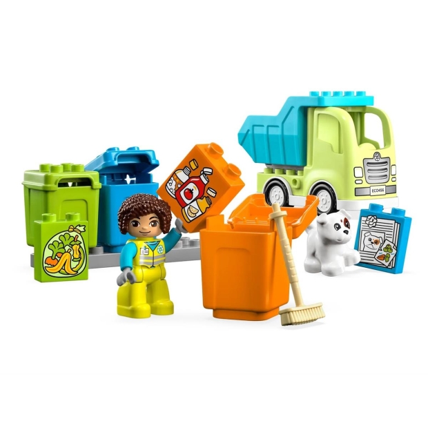 LEGO DUPLO Town 10987 Ciężarówka recyklingowa-8575546