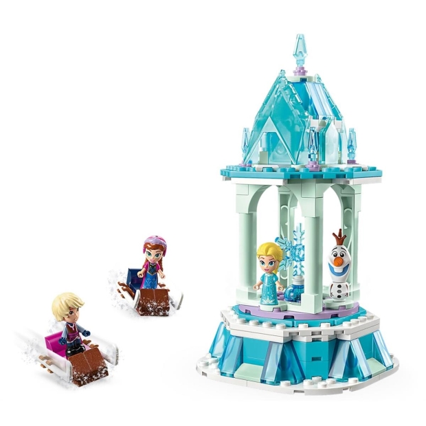 LEGO Disney Princess 43218 Magiczna karuzela Anny i Elzy-8575659