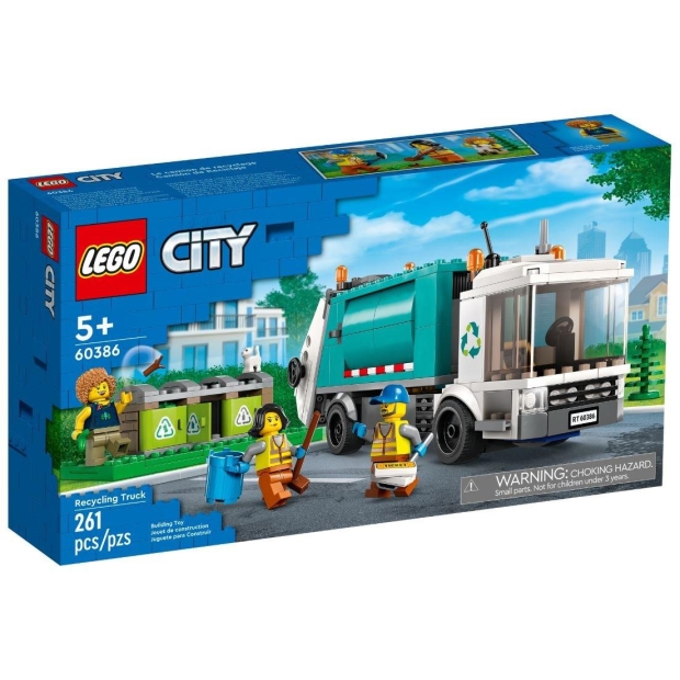 LEGO City 60386 Ciężarówka recyklingowa