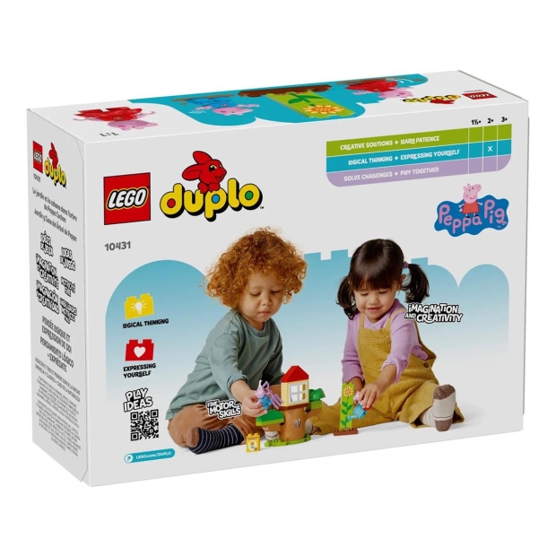 LEGO Peppa Pig 10431 Ogród i domek na drzewie Peppy-8575714