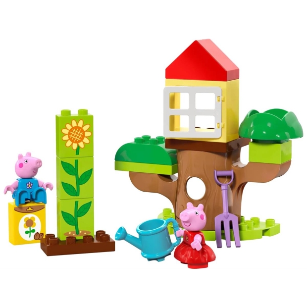 LEGO Peppa Pig 10431 Ogród i domek na drzewie Peppy-8575715