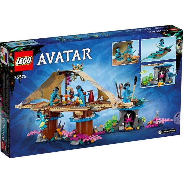 LEGO Avatar 75578 Dom na rafie klanu Metkayina-8575789