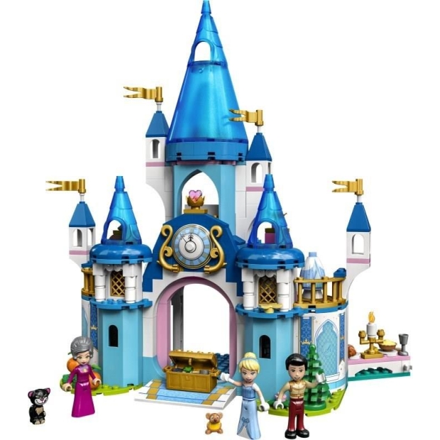 LEGO Disney Princess 43206 Zamek Kopciuszka i księcia z bajki-8575892