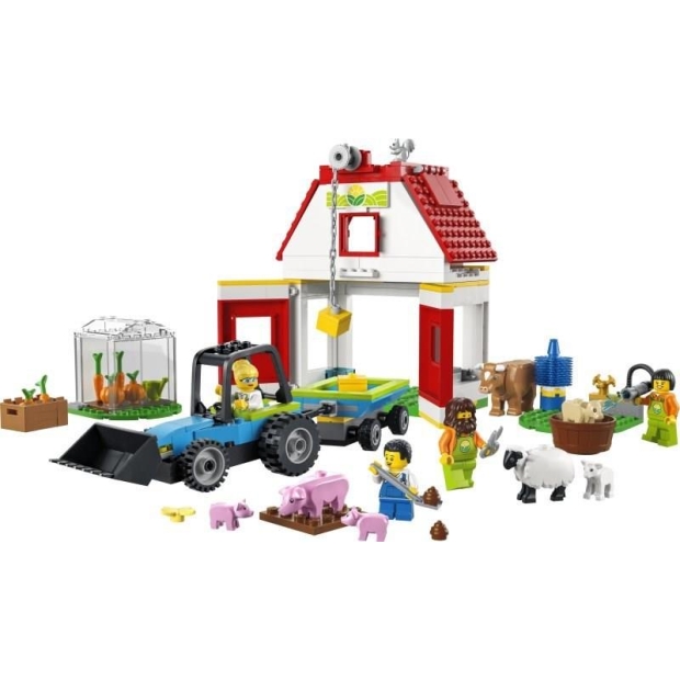 LEGO City 60346 Stodoła i zwierzęta gospodarskie-8654044