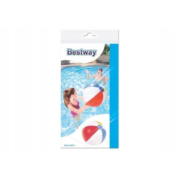 BESTWAY Dmuchana piłka plażowa dla dzieci 51 cm 31021-8955368