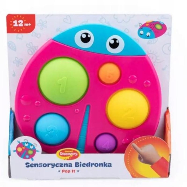 Dumel Discovery Sensoryczna biedronka Pop It-8955499