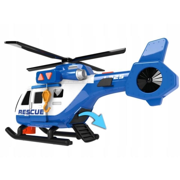 Dumel Flota miejska helikopter niebieski-8955528