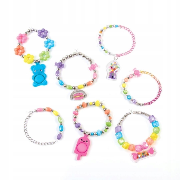 Make It Real Pop! Shake! Twist! DIY Bracelet Kit-8955949