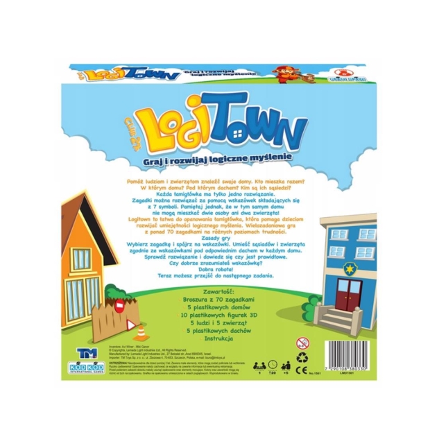 TM TOYS Gra LogiTown-8956074