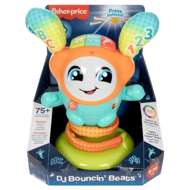 Fisher Price Taneczny DJ Interaktywna zabawkaedukacyjna-9067899