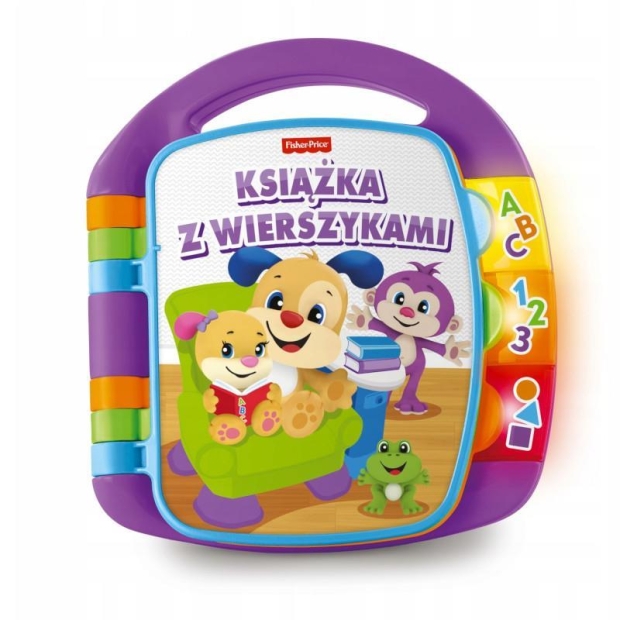 Fisher Price Książka z wierszykami-9067905