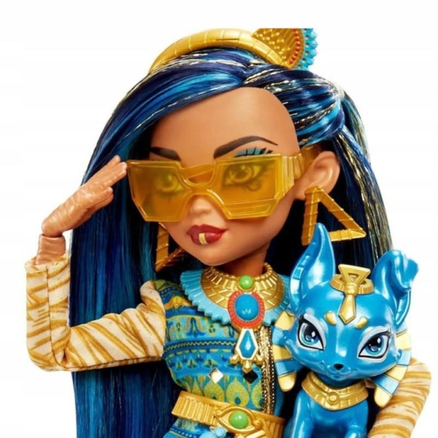 Monster High Cleo de Nile Lalka podstawowa-9067928