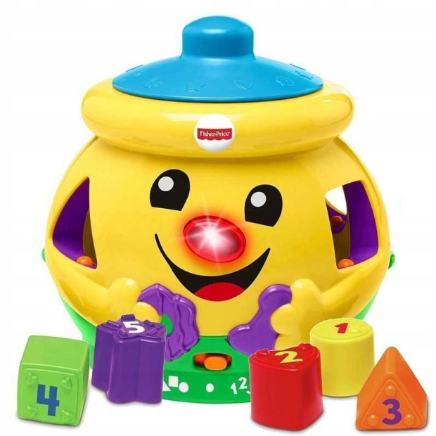 Fisher Price Garnuszek na klocuszek