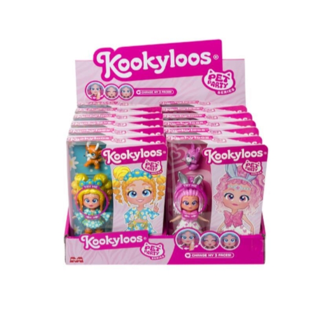 KOOKYLOOS Pets party display figurka