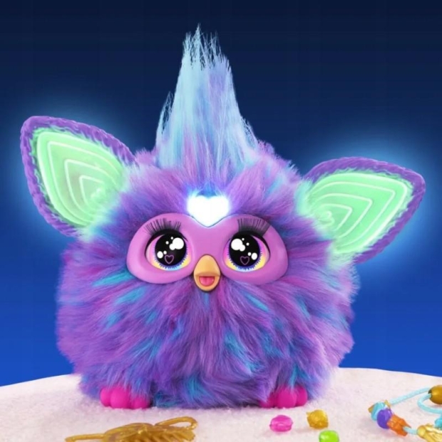 Hasbro Furby Purple maskotka fioletowa-9330036