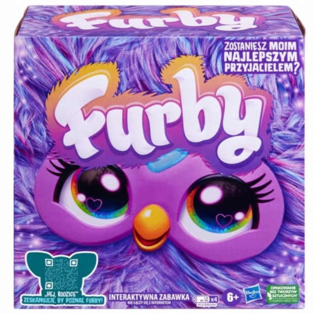 Hasbro Furby Purple maskotka fioletowa-9330037